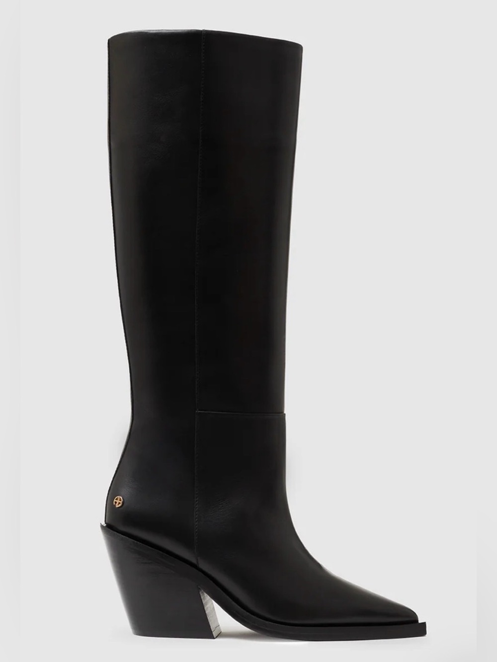 Anine Bing Tall Bekah Patent Boots NEW 37